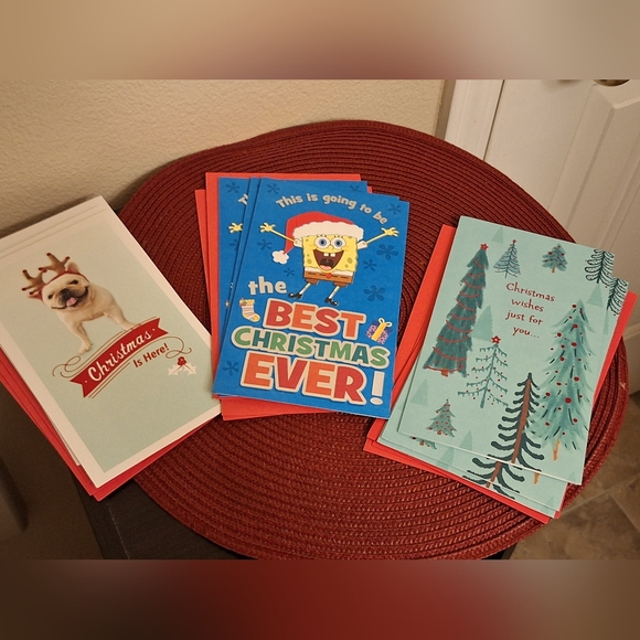 9 Holiday Christmas card bundle - Picture 1 of 4
